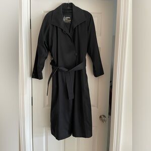 Ladies Vintage London Fog lined trench coat